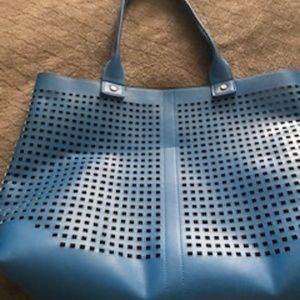 Oversized Laser Cut Purse